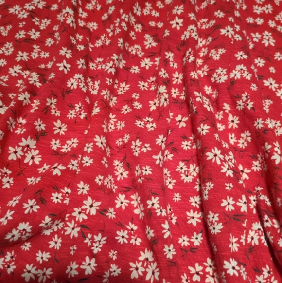 Fatface Red Flowery Dress - Picture 2 of 5